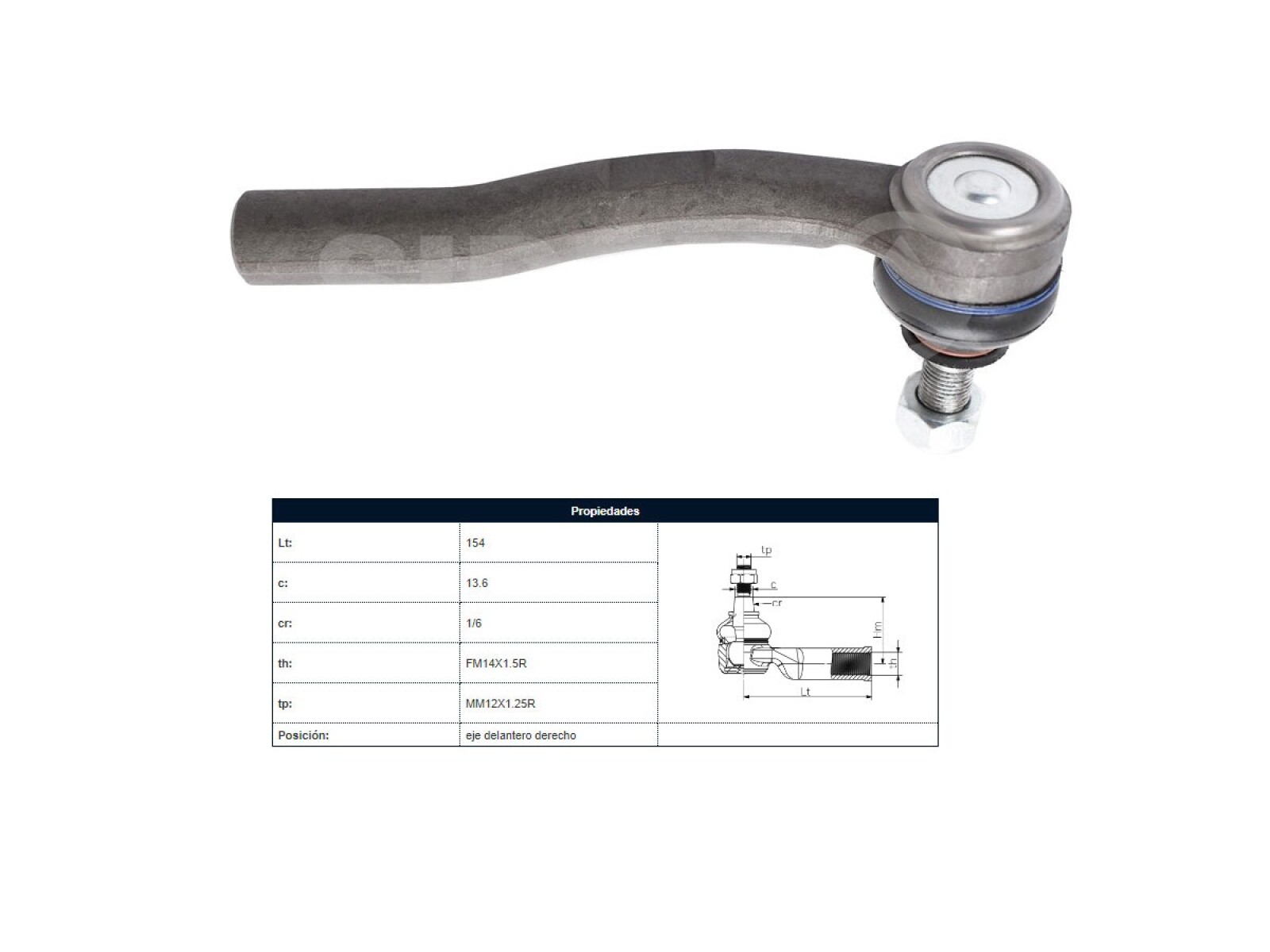 Puntero Honda Crv 12-15 Der 