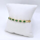 Pulsera En Oro 18K Con Brillantes Y Esmeraldas Pulsera En Oro 18K Con Brillantes Y Esmeraldas