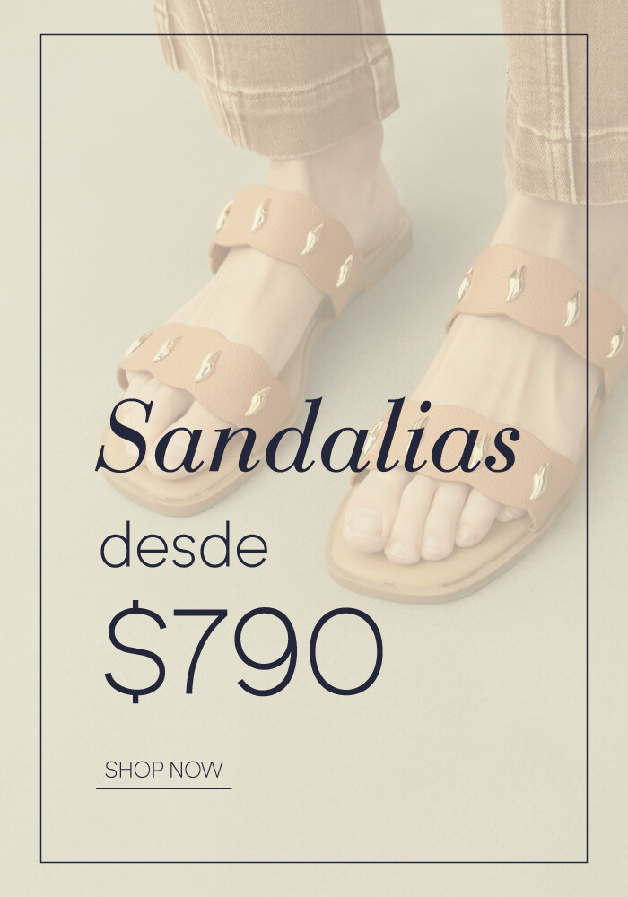 Sandalias desde $790