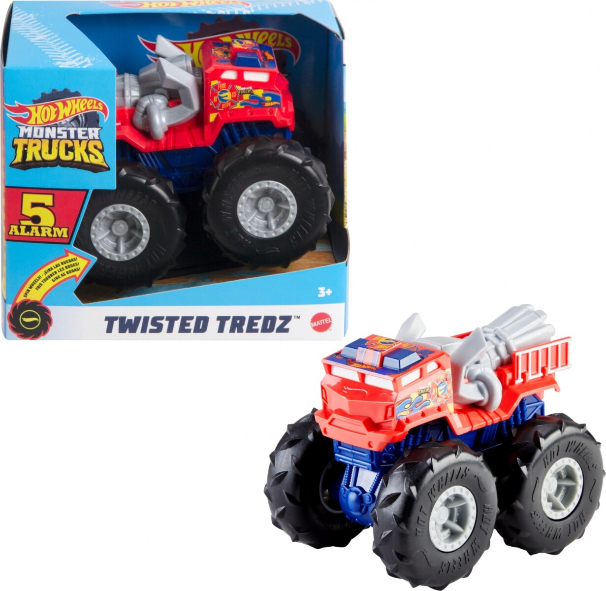 Camión monstruo de Hot Wheels Twisted Tredz 