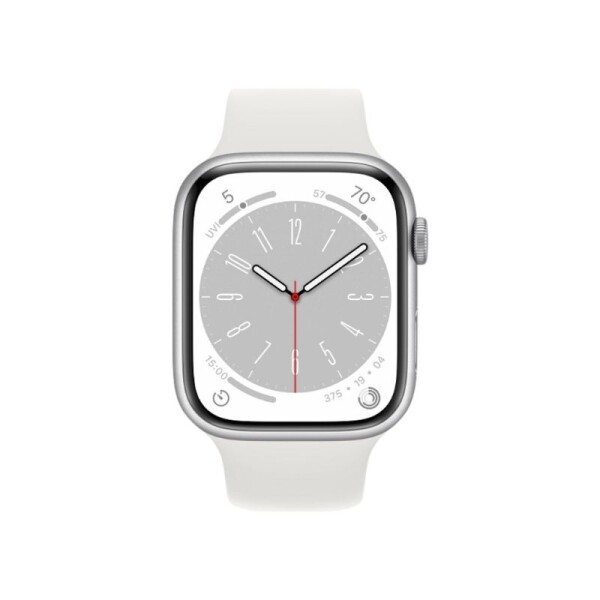 Apple Watch Series 8 45mm Sil Alu White Sp/Mp6q3ll Apple Watch Series 8 45mm Sil Alu White Sp/Mp6q3ll