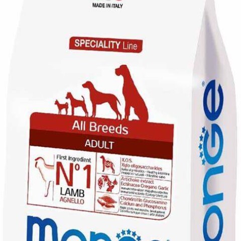 MONGE DOG ALL BREEDS ADULT LAMB MONOPROTEINA 12 Kg Monge Dog All Breeds Adult Lamb Monoproteina 12 Kg