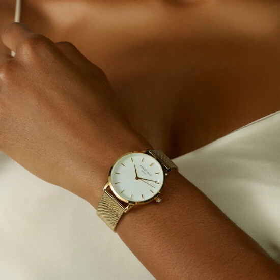 Reloj ROSEFIELD RMGMG-R06 Pearl Edit Acero Oro 0