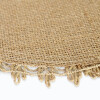 INDIVIDUAL RED BEIGE COMB 38CM Unica