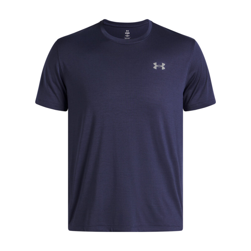 UA LAUNCH SHORTSLEEVE-ORG BLU-403