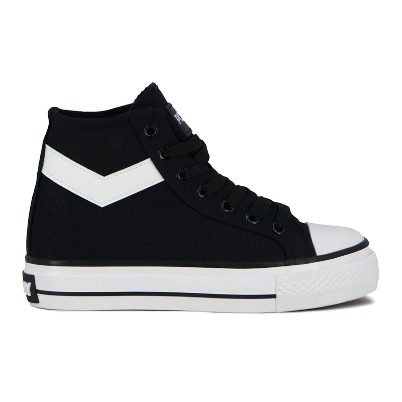 Pony Bota C/Plataforma Fifth Ave Women - Black Negro