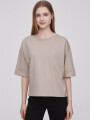Remera Ahrnia Cemento