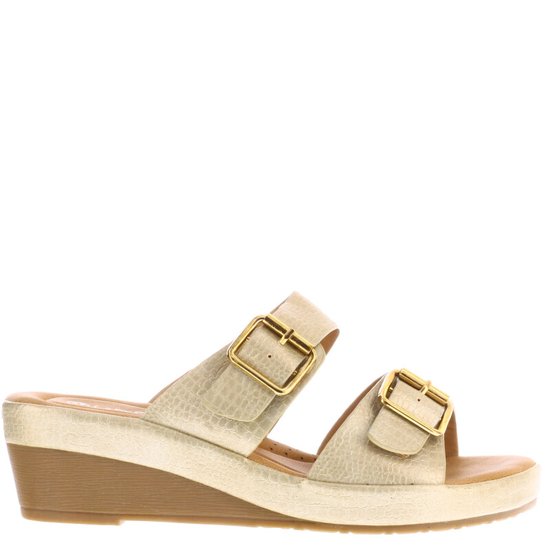 Sandalias de Mujer Lady Confort Beige