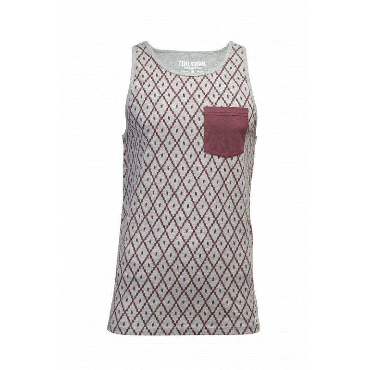 Musculosa Zoo York Full Print - Gris 