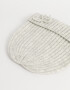 Gorro Cute Gorro Con Moño - Gris Claro