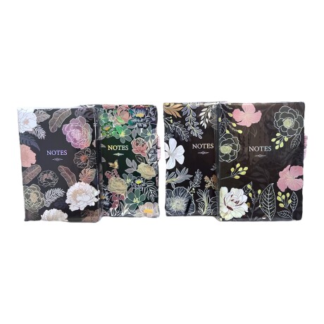 Cuadernito A5 Notes Diseños Flores Cuadernito A5 Notes Diseños Flores