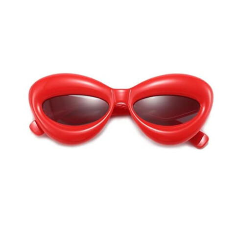 Lentes de Diseñador Rojo