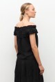 Blusa bardot negro
