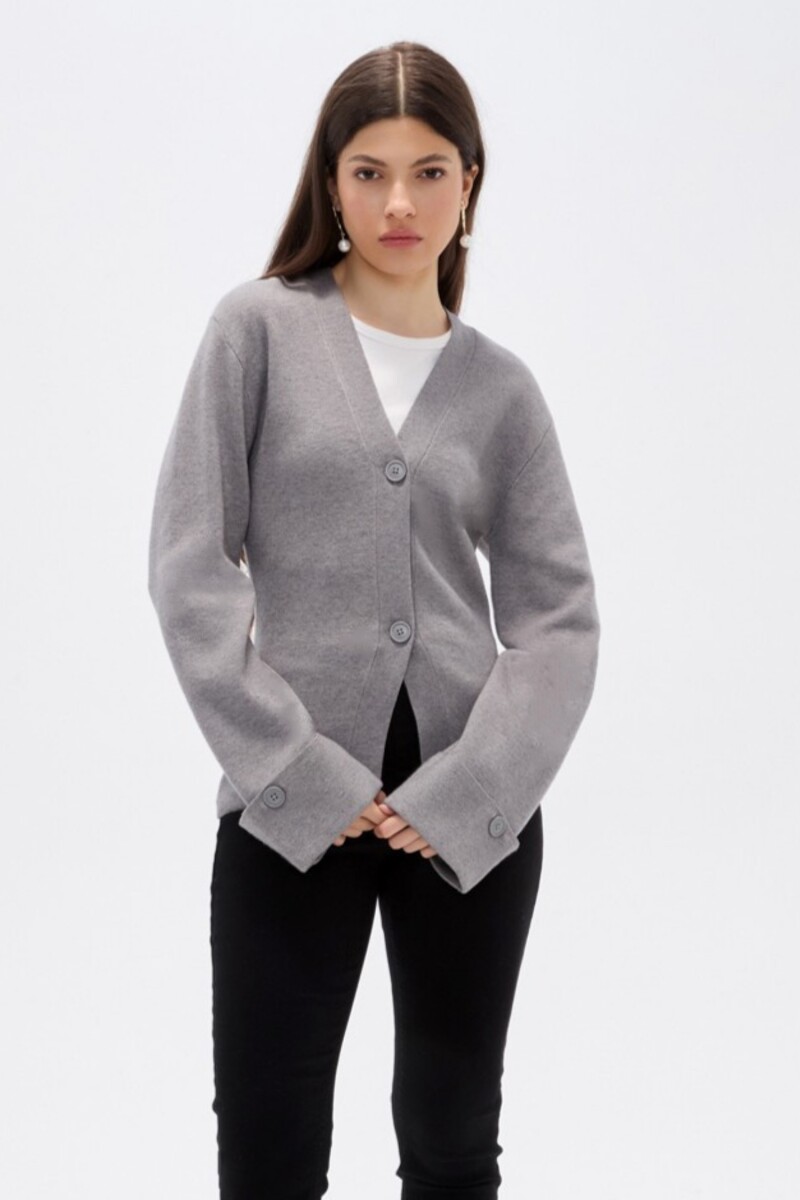 Saco Opal - Gris Melange Medio 