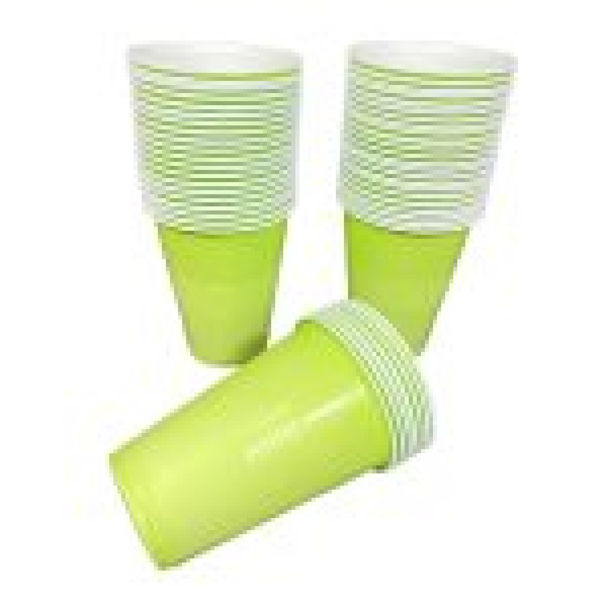 Vaso 500ml Diferentes colores x50un - Verde 