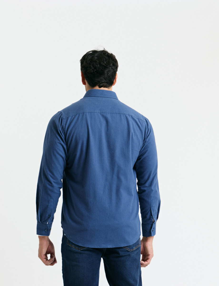 012639 CAMISA HARRY Azul Piedra