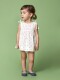 Vestido Dobby Lazada Hombro Blanco