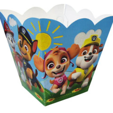 Cotillón Cajita Pop Pochoclera x6 - Paw Patrol U