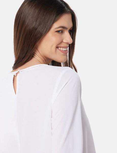 BLUSA CLÁSICA Blanco