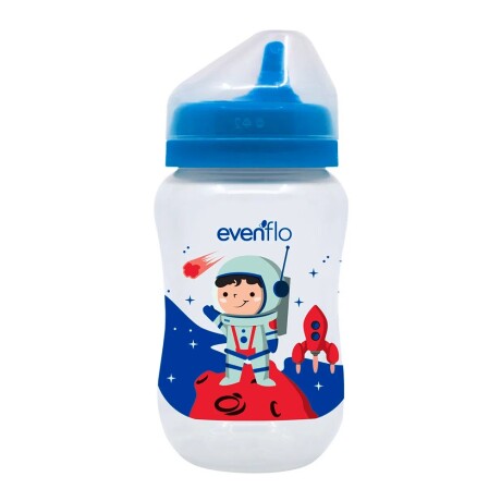 Vaso Entrenador Aventuras Evenflo c/Boquilla Dura 270ml Bebé Azul