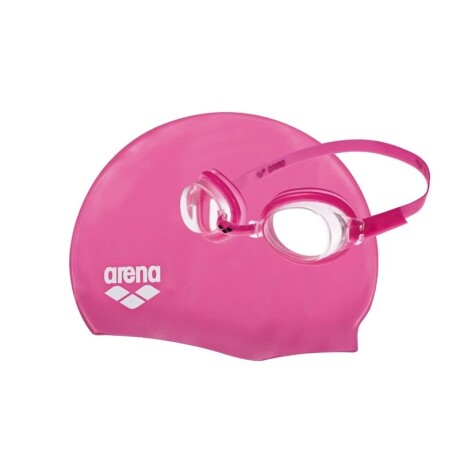 Set Gorra De Natación ARENA + Antiparras - Pink Set Gorra De Natación ARENA + Antiparras - Pink