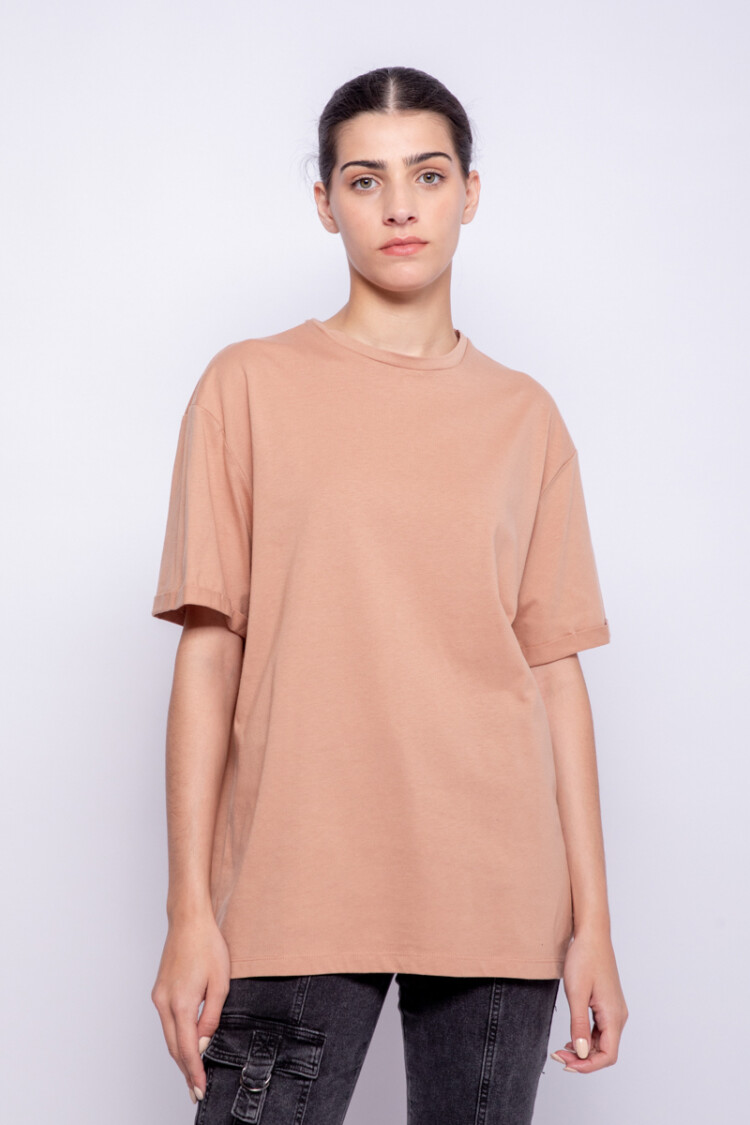 REMERA MULANDA Beige Oscuro