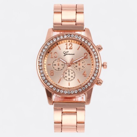 Reloj De Pulsera Aurora Rosa
