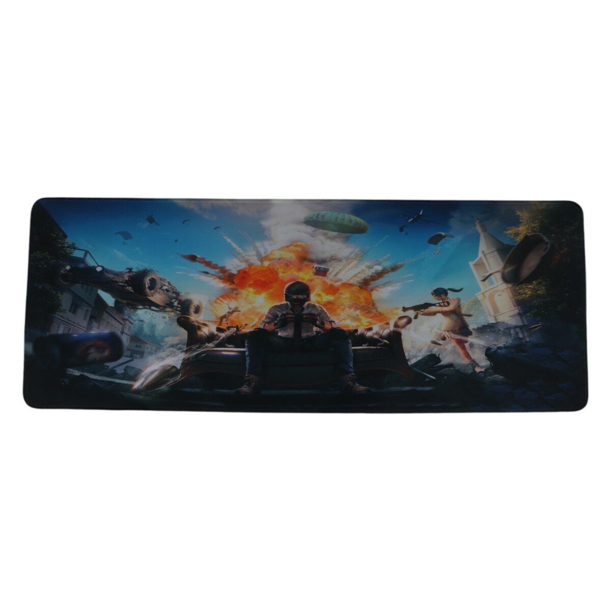 MOUSEPAD EXTRA GRANDE CON DISEÑO GAMER 30 X 80CM 