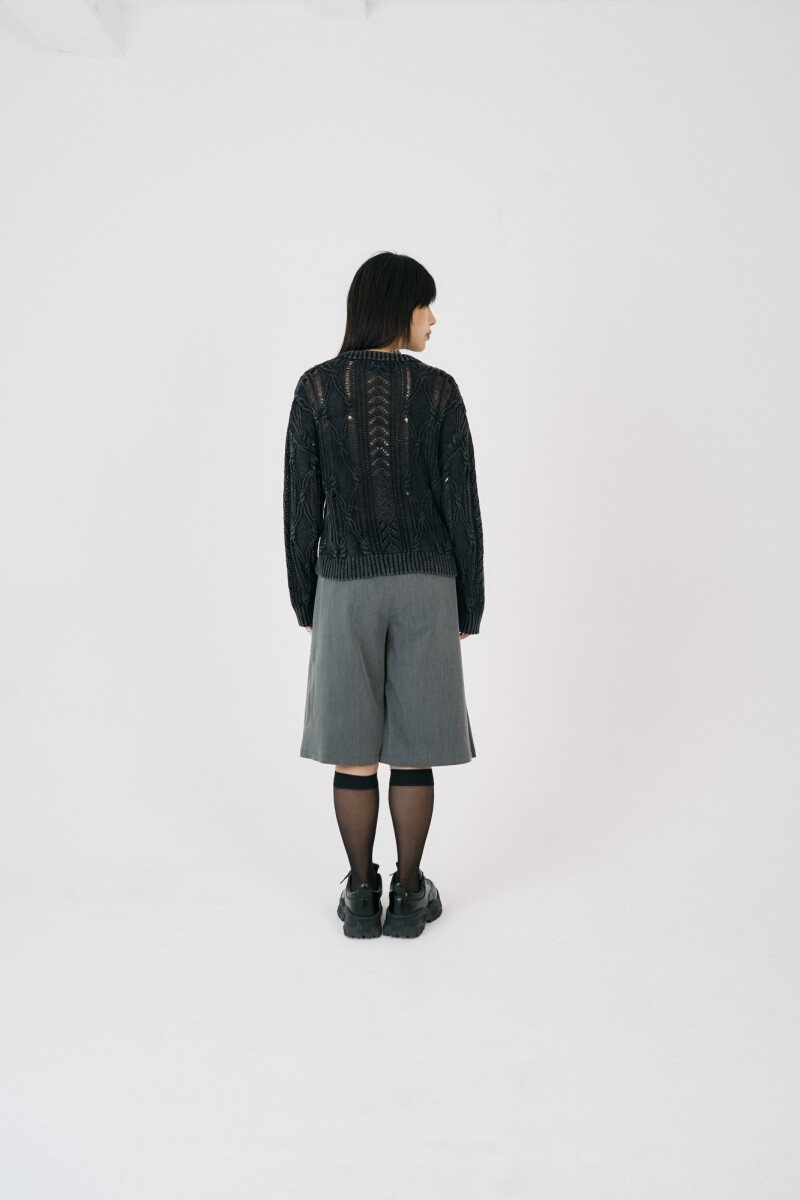 SWEATER FORMAT Negro