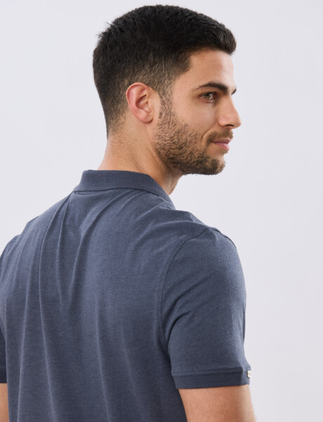 REMERA POLO LISA JERSEY Denim