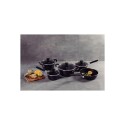 BATERIA DE COCINA TRAMONTINA GLENZ 5 PIEZAS NEGRO