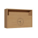 Aéreo con Reloj 120 cm 1 Puerta Basculante – Línea Condessa GAMAS DE BEIGE
