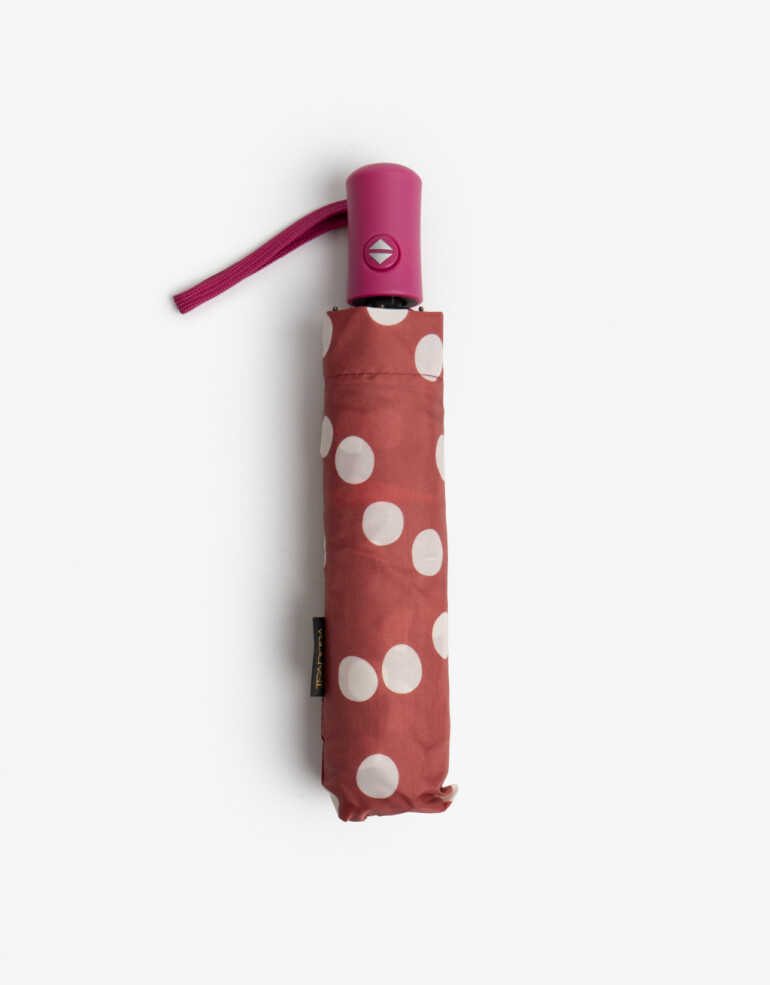 Paraguas Medianos Estampado Paraguas Mini Automatico, Lunares. - Estampado Lunares