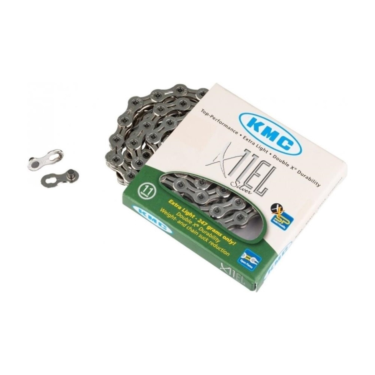 Cadena Bici Mtb 11 Vel. Kmc Plata (x11) 