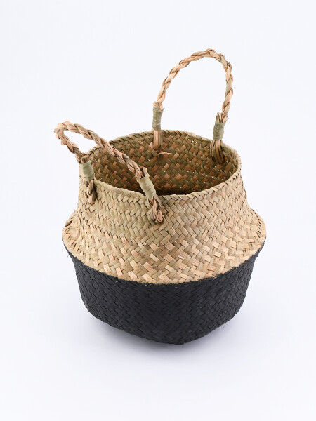 CESTA BALAM NEGRO 23 CM NEGRO