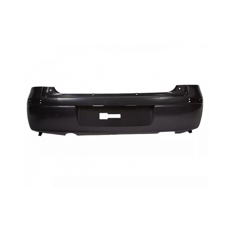 PARAGOLPE TRASERO NEGRO LISO Paragolpe Trasero Negro Liso