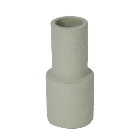 JARRÓN CERAMICA GRIS ARES