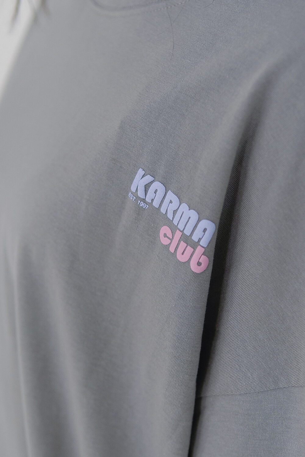 Remera Pulau Karma Gris