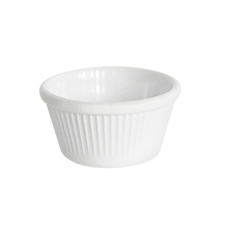 RAMEQUIN 89ML 8X4CM BLANCO 65GR MELAMINA RAMEQUIN 89ML 8X4CM BLANCO 65GR MELAMINA