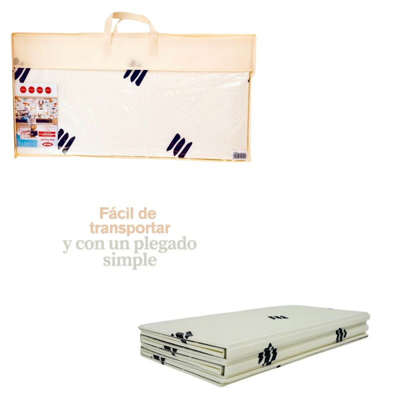 Alfombra Infantil Plegable y Reversible Antideslizante Color: B Alfombra Infantil Plegable y Reversible Antideslizante Color: B