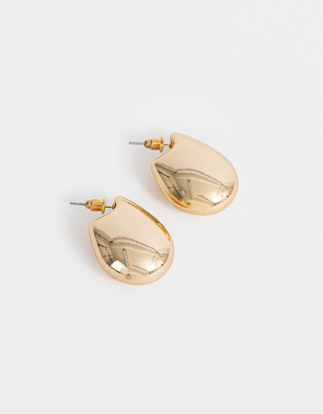 Aros Argollas De metal Aro Argolla De Metal - Dorado