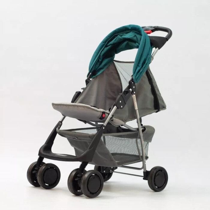 Cochecito de Paseo Convertible En Cuna Con Capota - Tinok Verde Oscuro