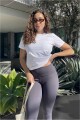 Polo Feather Tech+ Short-Sleeve Top Mujer Classic White