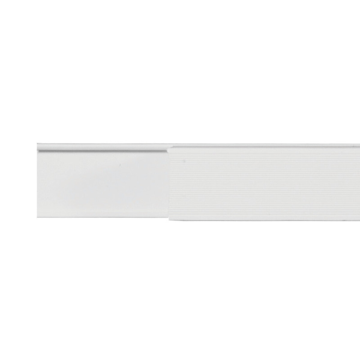 Ducto plástico blanco 20x20mm, 2 mt. - Molveno - M29216 
