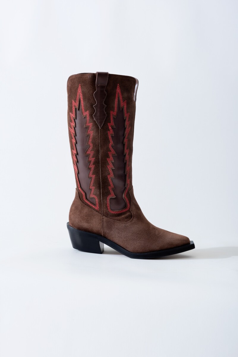 Bota Teksis - MARRON 