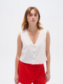 Chaleco Baure Blanco
