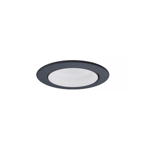 Luminaria de embutir LED techo negra IP67 Ø90mm FL0970X