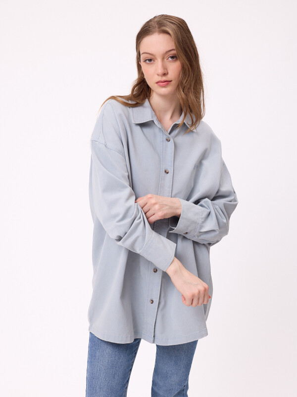 CAMISA TUENA RUSTY Celeste