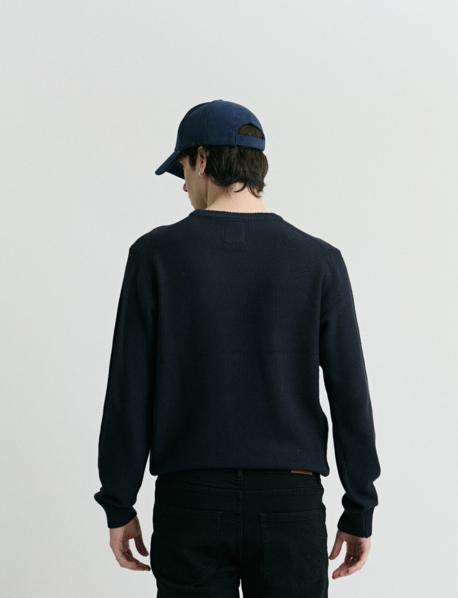 470982 SWEATER HARRY Azul Oscuro