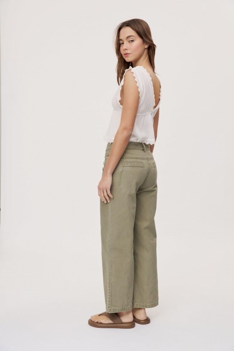 PANTALÓN ROCHA Verde Seco